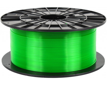 PETG - transparent green (1,75 mm; 1 kg)