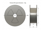PLA - copper (1,75 mm; 2 kg)
